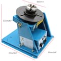 Miniatyrbillede 4 af 4: Rotary svejsepositioner, 220V indgang, justerbar hastighed, høj belastningskapacitet