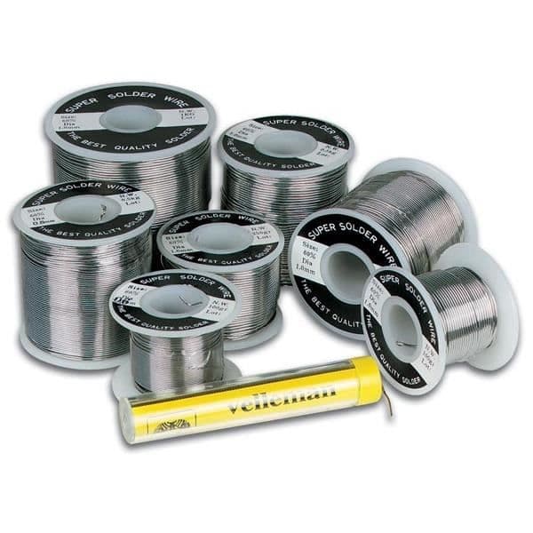 Lödtråd - VELLEMAN - SOLD500G8LF - 0,8mm - 500g - Blyfritt lod med hartskärna