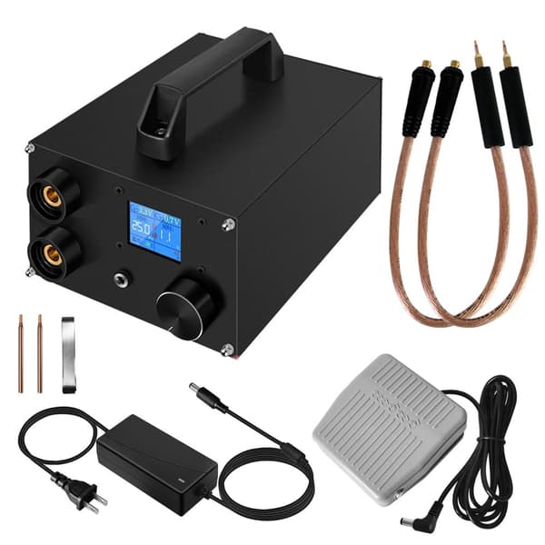 250-Watt Punktsvejsemaskine, Spidsudgang 1400A, Intelligent Temperaturkontrol,EU