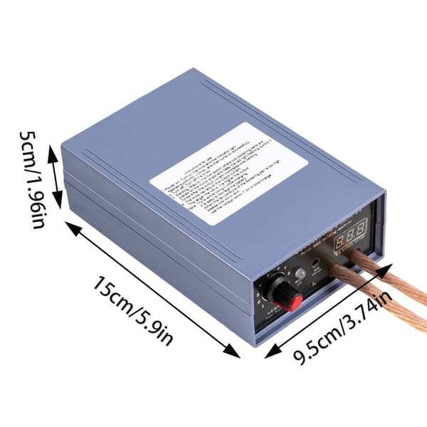 Bærbar Punktsvejsemaskine, 5000W Effektudgang, 10 Justerbare Niveauer, Kompakt Design