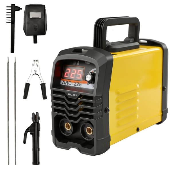 Svejsemaskine, 3500W effekt, maksimal 225A strøm, kompakt design,ARC-225