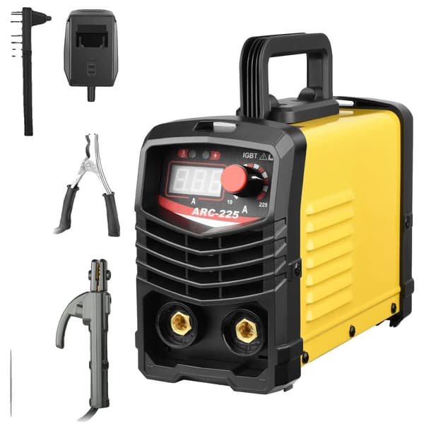 300A Svejsemaskine, IGBT Inverter Teknologi, Bærbart Design,Gul