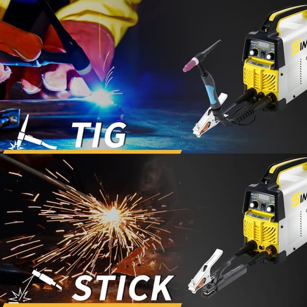 SSIMDER Tig-svetsare, 220V ingångsspänning, 20-130A strömområde,220V