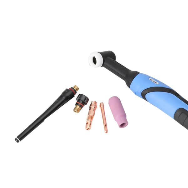 TIG-svets slangpaket, 4 m längd, kompatibel med HF-invertrar, optimala prestandatillbehör