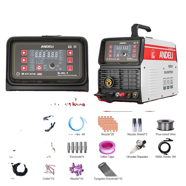 Monitoimihitsauskone, MIG, TIG, MMA, plasmaleikkaus,220V Paketti 4