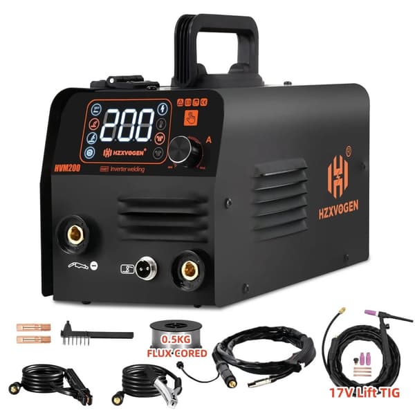 Svejsemaskine, 3-i-1 Funktionalitet, Gasfri Lodning,Med 17V-a