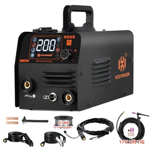 Svejsemaskine, 3-i-1 Funktionalitet, Gasfri Lodning,Med 17V-a