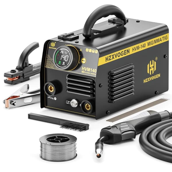 Hitsauskone, MIG GASLESS & MMA-toiminto, säädettävä lähtövirta,HVM140