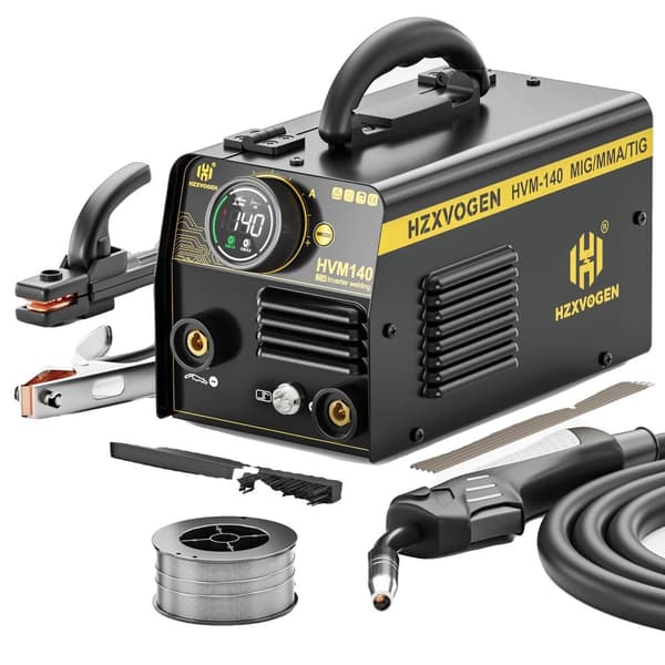Hitsauskone, MIG GASLESS & MMA-toiminto, säädettävä lähtövirta,HVM140