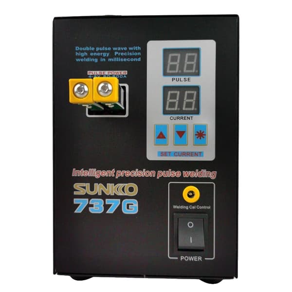Batteri Punktsvejser, 1,5KW Nominel Arbejdscyklus, Dobbelt Digitalt Display