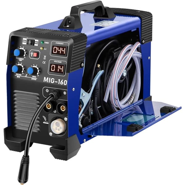 VEVOR 3 i 1 Kombinationssvejser, 200 Ampere Udgang, Alsidige MIG/TIG/MMA Funktioner, Kompakt Design