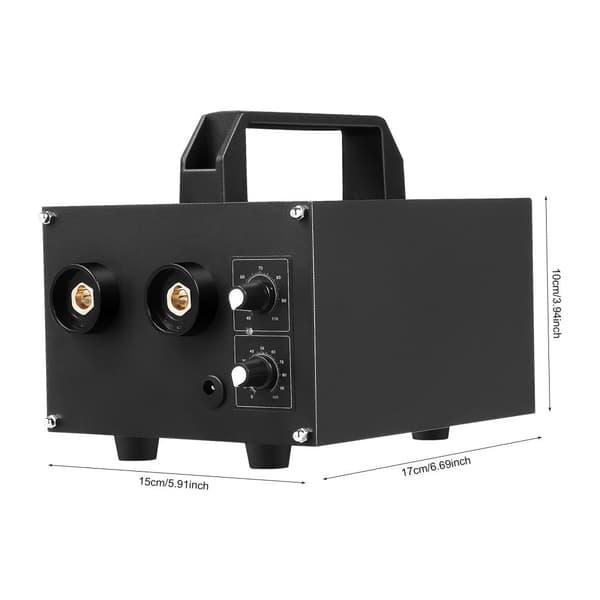 Högpresterande punktsvets, 6700W uteffekt, justerbar svetsström 40-100A,Svart, 220V