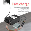 Miniatyrbillede 2 af 4: 8000W Højtydende Dual Pulse Punktsvejsningsmaskine, Digital Skærm, Bærbart Design,Sort
