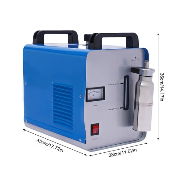 Oxygen-Hydrogen Generator, Flamme Temperatur ≥ 2800℃, Ledningsbaseret Elektrisk Strømkilde,75L