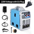 Pikkukuva 2 / 2: Hitsauskone, kannettava muotoilu, digitaalinen MIG-hitsaus,220V EU Plug Sininen