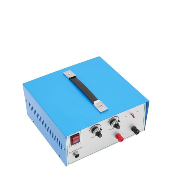 80A Punktsvejsningsmaskine, 600W Effekt, Justerbart Svejseområde,110-240V, BRILLIANT BLÅ