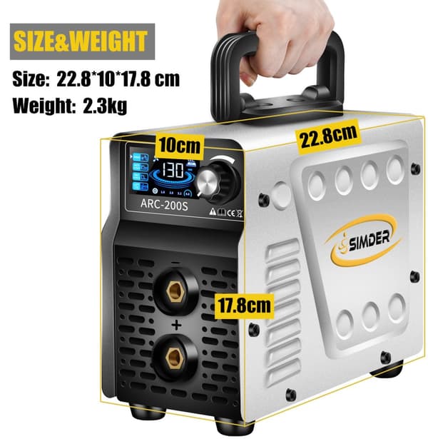 ARC-svejser, Hot Start-funktion, Dual ARC/LIFT TIG-tilstand