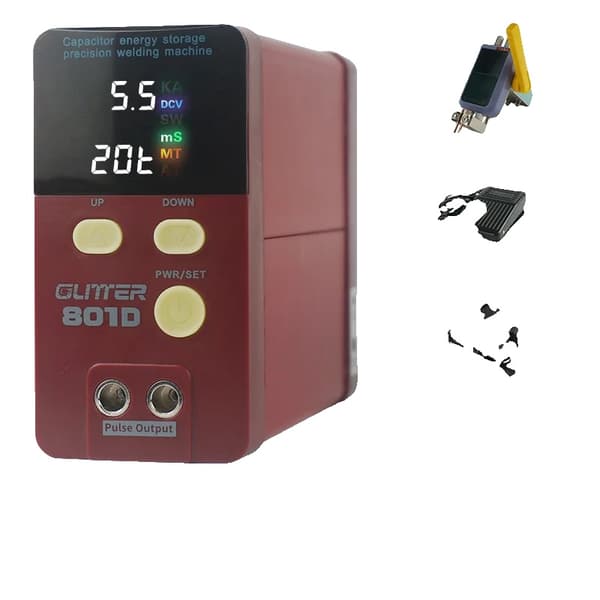 Punktsvetsmaskin, 9900W effekt, kompakt design, justerbar utgångsström