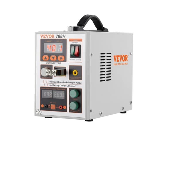 Bærbar Punktsvejser, Maksimal Effekt 2,8KW, Svejse Strøm 500-800A, Egnet til Batteripakker,0.15mm