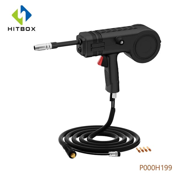 Hitbox MIG-svetspistol, kompatibel med SYN200pro, lättviktig handhållen design,HIM200 3M