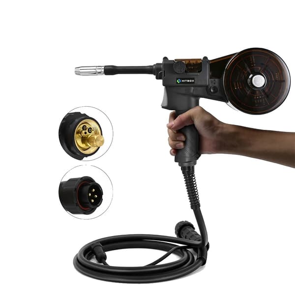 Hitbox MIG-svetspistol, kompatibel med SYN200pro, lättviktig handhållen design,HIM200 3M
