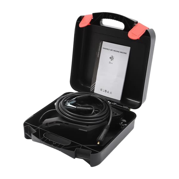 Håndholdt svejsemaskine, 2200W effekt, justerbar strøm 20-120A,220V, SortSort