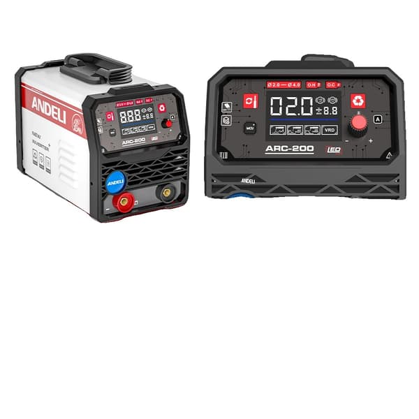 ARC svejsemaskine, 180A output, kompakt design, dobbelt spænding 110/220V,ARC-200ARC-200