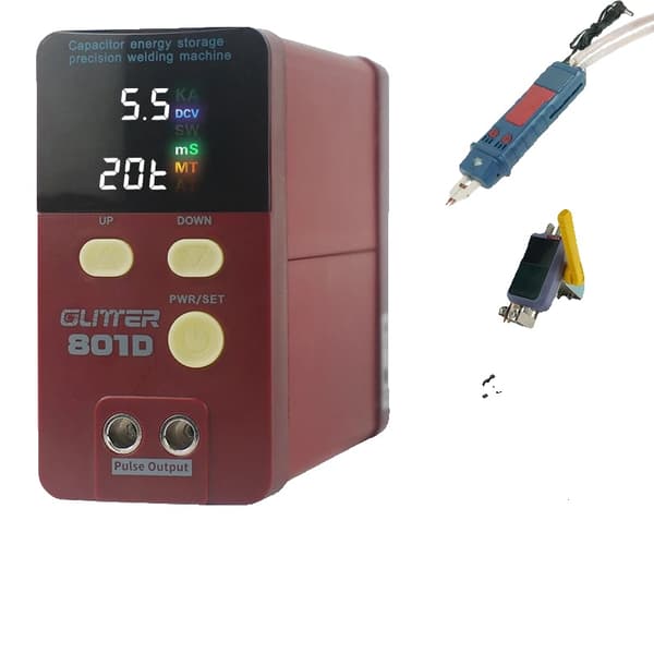 Faraday Punkt svejsemaskine, 14,5KW effekt, justerbare energiniveauer,801D 14,5KW, 100-240V
