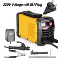 Miniatyrbild 2 av 2: Svetsare, Intelligent IGBT Inverter, Legerat stålmetall, 220V EU-kontakt Gul