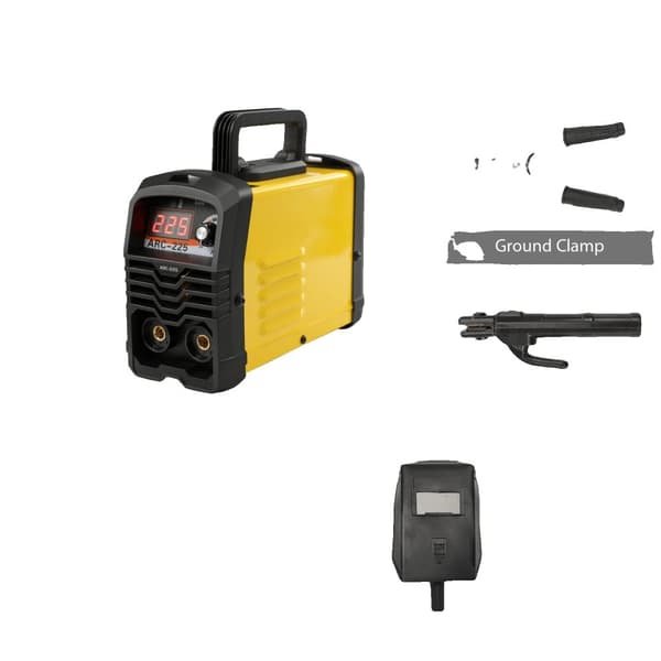 ARC-svetsmaskin, IGBT-teknik, 225A justerbar ström,Gul ARC-225