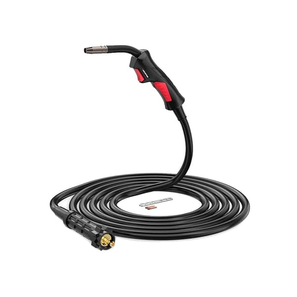 MIG Svejsefakkel MB15, 10ft Længde, 180A Effektudgang, Ergonomisk Design