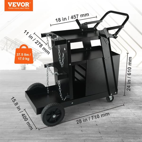 Svejsevogn, 2-etagers design, tankopbevaring, WT-78-A