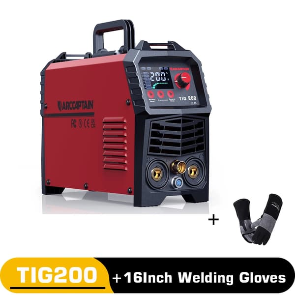 TIG-svejser, Dual 110V/220V indgang, 10-200A strømområde,TIG200-1