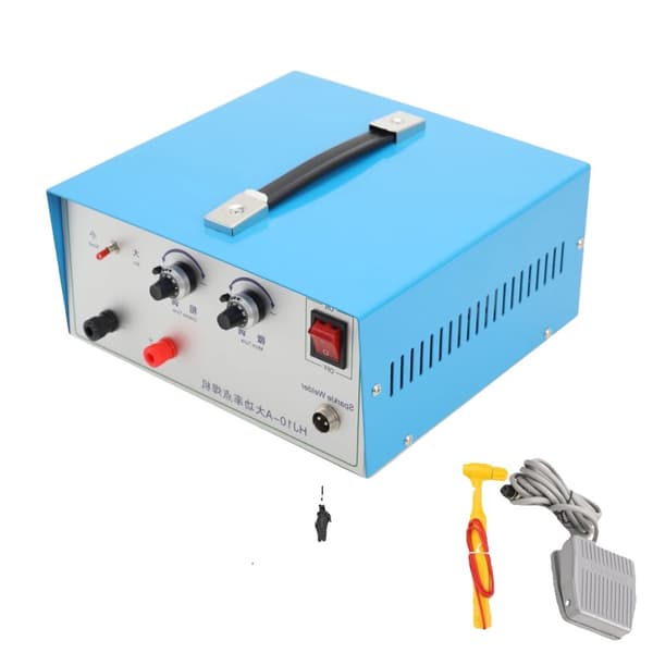 Pulssipistehitsauslaite, 80A Maksimi Virta, 400W Teho, Hitsausalue 0.5-1.5mm,Sininen