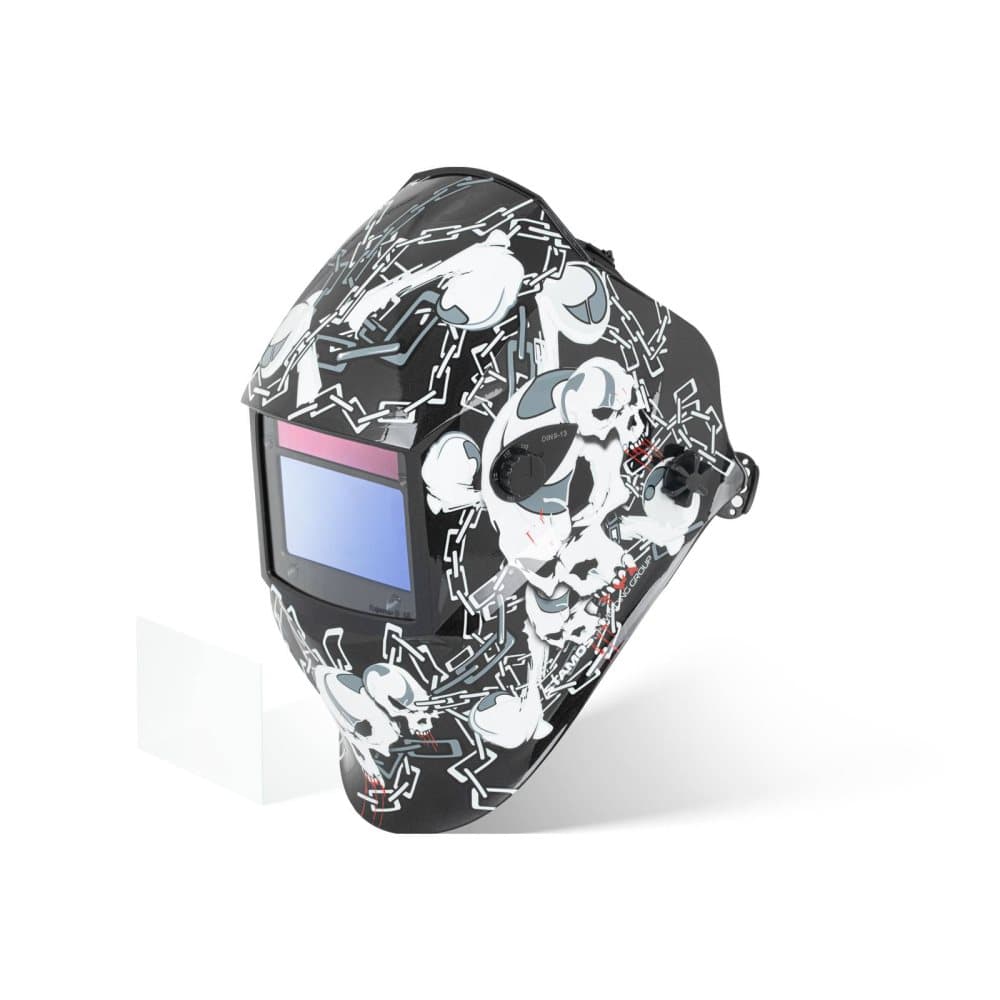 Stamos Welding Group Svetshjälm - Black Skull - Advanced