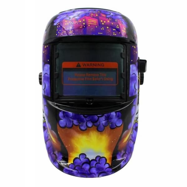 Automatisk svetsmask - Soldriven svetshjälm med 2 sensorer (Musketeer)