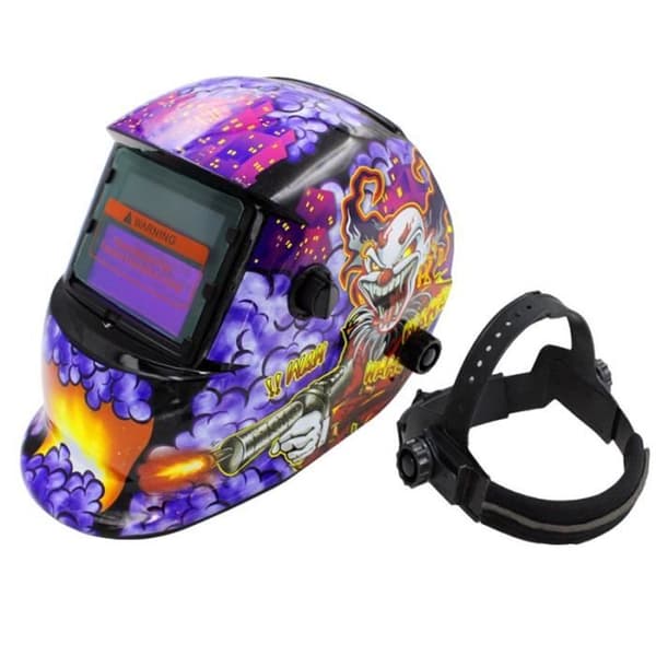Automatisk svetsmask - Soldriven svetshjälm med 2 sensorer (Musketeer)