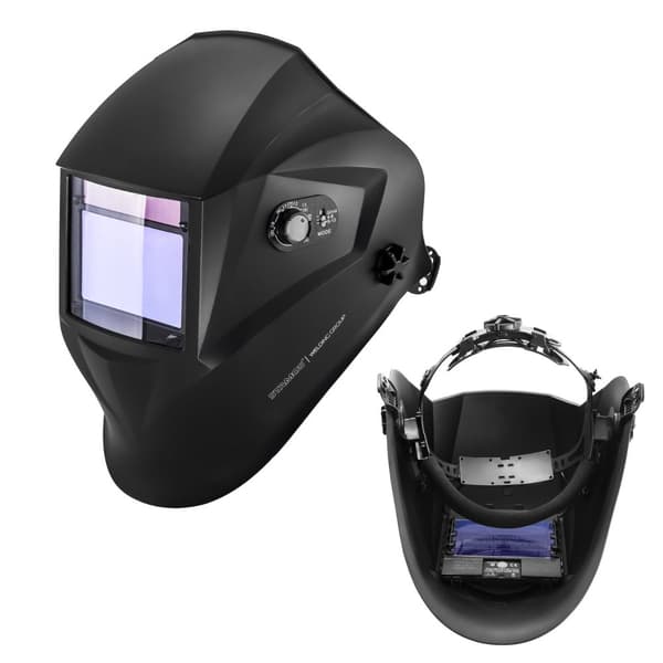 Automatisk automatisk mörkläggning av svetshjälmsmask med slipfunktion LEGEND PROFESSIONAL
