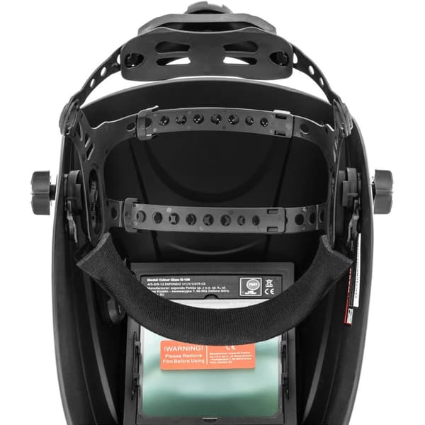 Automatisk svetshjälmsmask med ett färgat fält COLOUR GLASS XI-100