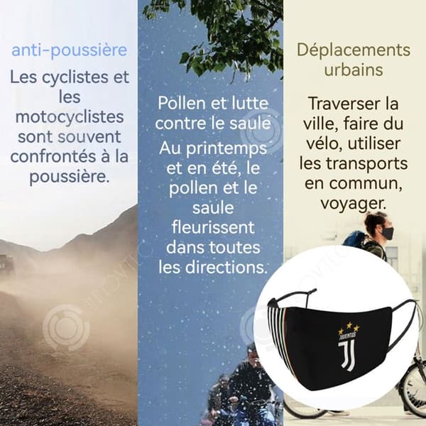 INN Ice Silk Ansiktsmask Svart Fotboll Andas Tunn Cykelmask UV-skydd Dammtät Utskrift Tvättbar