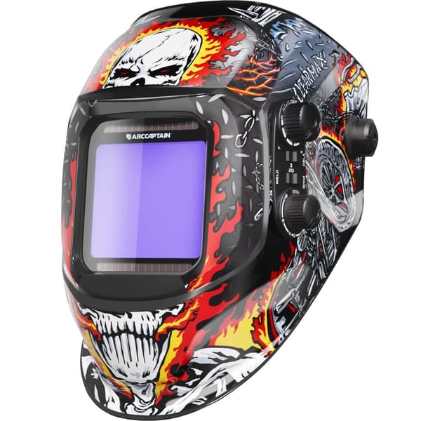 Svetsmask, Automatisk Mörkningsfilter, UV/IR-skydd, Stort Visningsområde,AR-WC025