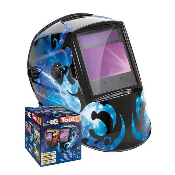 Gys - Svetsmask XL skärmnyanser 5-9 / 9-13 - LCD Zeus 5-9 / 9-13 G cosmic