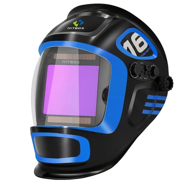 Svetsmask, Auto-Dunkel, Stort Siktområde,LY800F