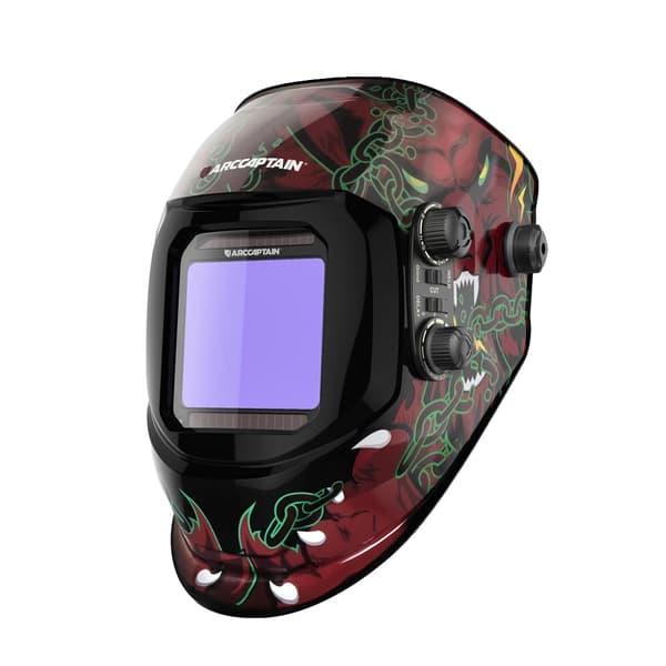Svetsmask, Automatisk Mörkningsfilter, UV/IR-skydd, Stort Visningsområde,HSH-G999-B