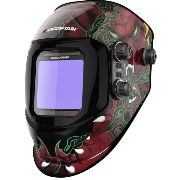 Svetsmask, automatisk mörkläggningsfunktion, sann färglins, lättviktig design,HSH-G999-A