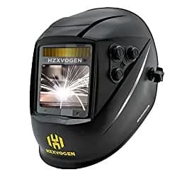 Auto-svetsmask, automatisk mörkning, justerbar nyans, brett synfält,7500 silver