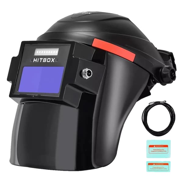 Svejsehelme, Auto-Darkening, Udsigtsområde,HB888