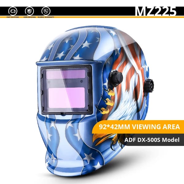 Svetsmask, Auto-Dunkelning, 92*42mm Siktområde, Solenergi-driven,MZ225