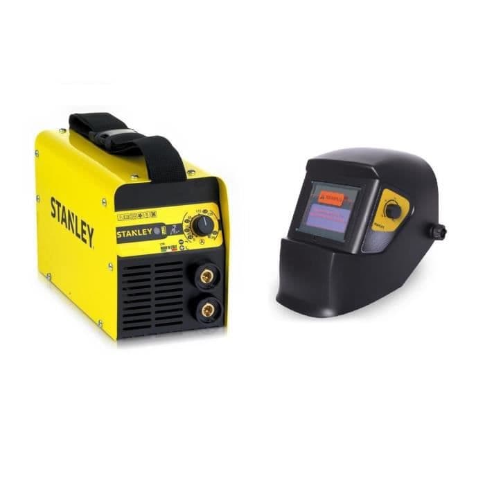 STANLEY Star 3200 lodningstation 130 A med automatisk svejsehætte LCD DIN 9-13 + 5 elektroder