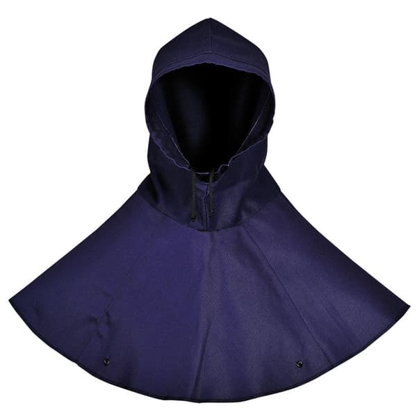 Portwest BZ12 Bizweld Hooded Cape Navy One Size